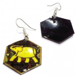 ELEPHANT - Contemporary Women Earrings Jewelry Hook Drop Dangle Fashion Gift N34